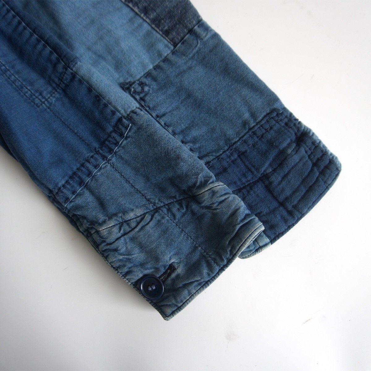 雰囲気抜群 BLUE BLUE JAPAN ネンリンジャケット 1 ブルーブルージャパン 刺し子 パッチワーク カバーオール 25101211 WWW_KANDAIZUMI_COM