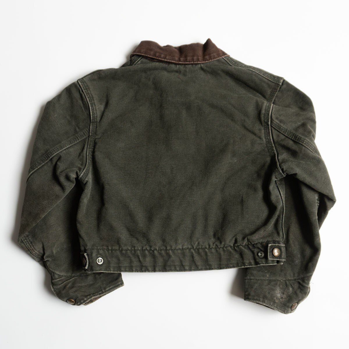 Carhartt デトロイトジャケット　YYJ97 MOS Y2K Carhartt Green Detroit Jacket Fleece Lined Boys YYJ97 MOS