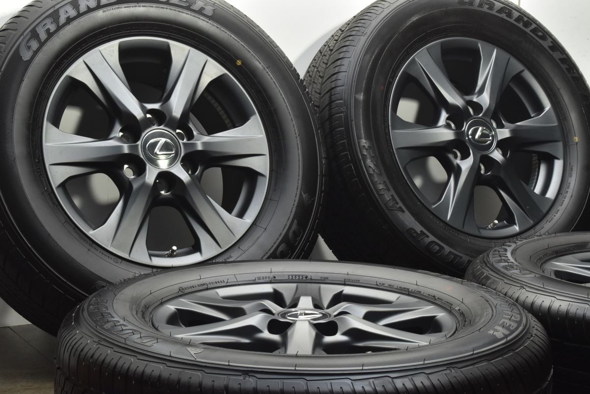 新車外し レクサス LX 700 h 18 in 7 5 J 55 PCD 139 グラントレックAT 23 265 65 R LEXUS ランクル300 250 納車外し