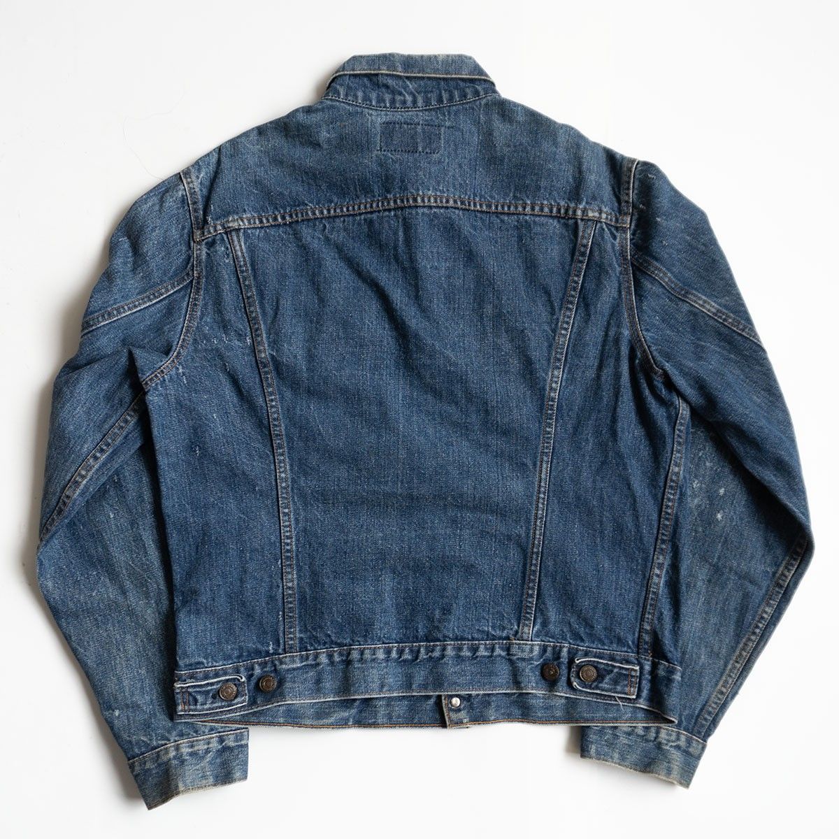 雰囲気抜群 ビッグサイズ LEVI S 70s 70505 4th デニムジャケット 70年代 リーバイス スモールe 25110026