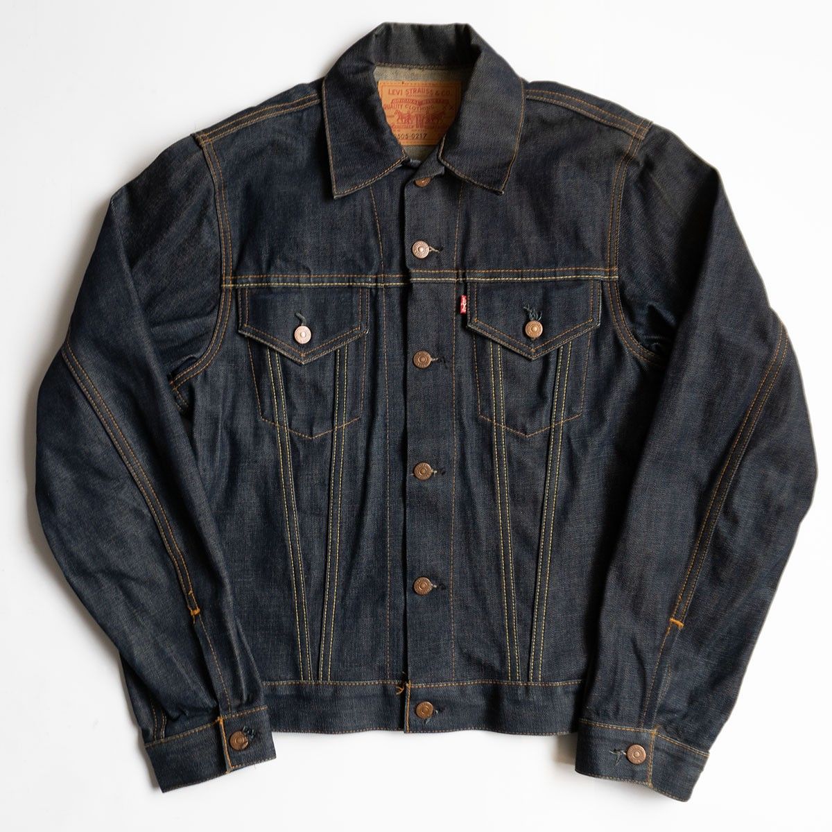 バレンシア製 LEVI S 70505 0217 ビッグE デニムジャケット 40 4 th リーバイス ボタン裏555 アメリカ製