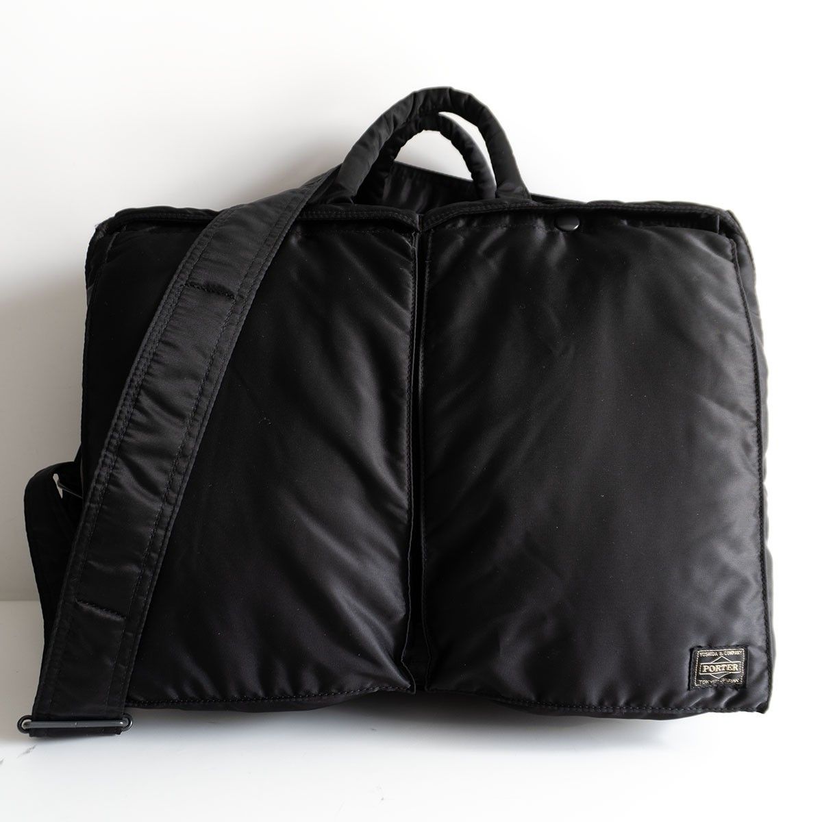 定番 PORTER タンカー 2WAY バッグ ポーター ナイロン ブラック ショルダー TANKER BAG 25101297