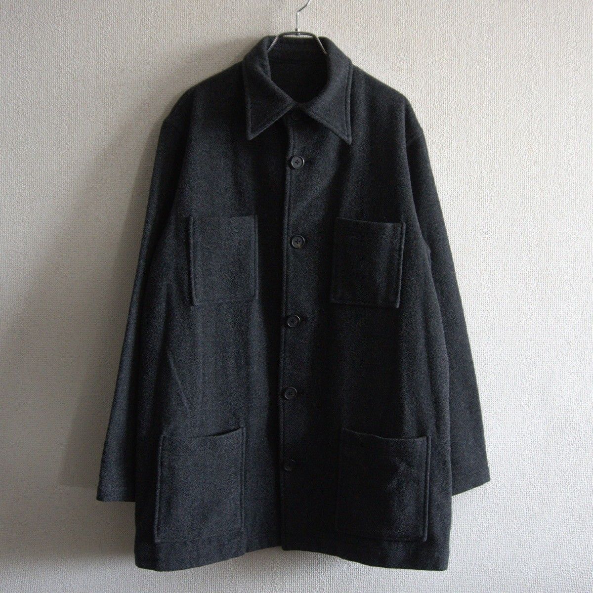 Y s for men ウール カバーオール ジャケット 4 YOHJI YAMAMOTO ワイズフォーメン 25101279