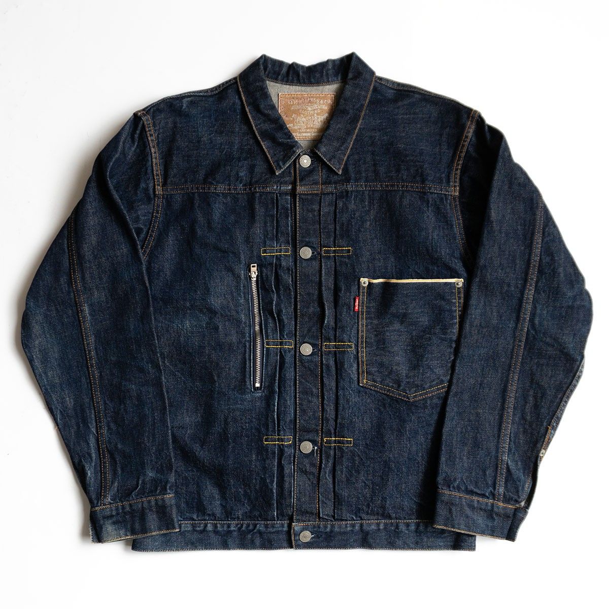 濃紺 Levi s Fenom × Fragment Design 1st デニムジャケット L ファースト リーバイス フェノム フラグメント 25101270