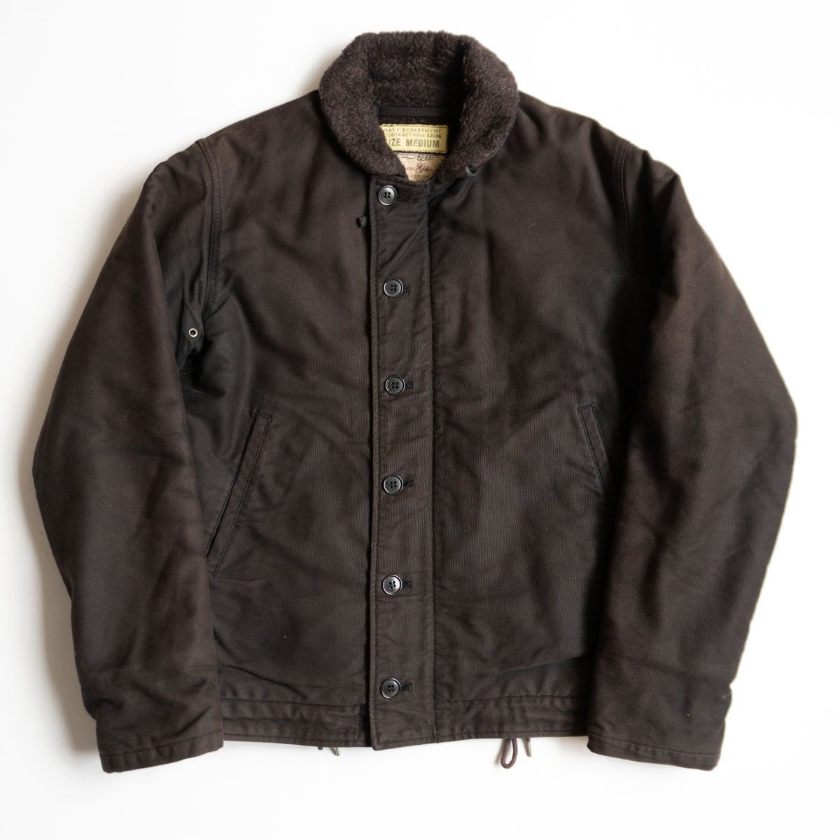 WILLIAM GIBSON BUZZ RICKSON’S BR12391 N-1 デッキジャケット M ジャケット バズリクソンズ 25101276