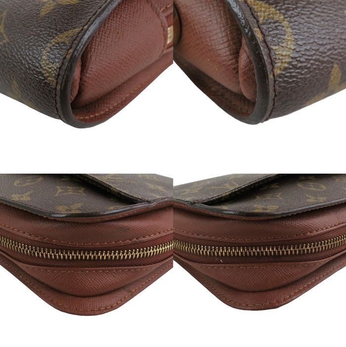 クラッチバッグ PVCｘレザーフランス製