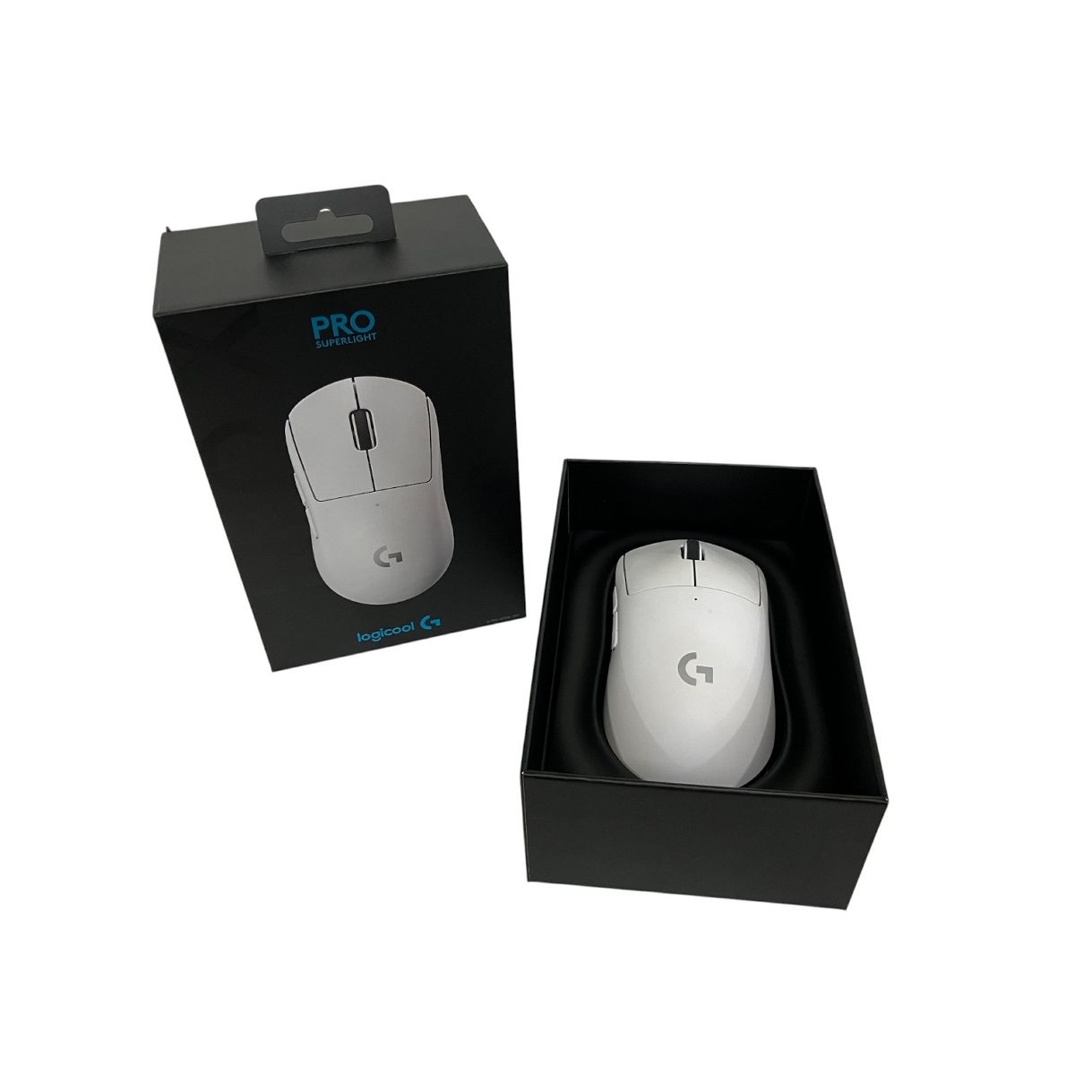 Logicool PRO X SUPERLIGHT Wireless Gaming Mouse G-PPD-003WL-WH ロジクール ゲーミングマウス B10556281