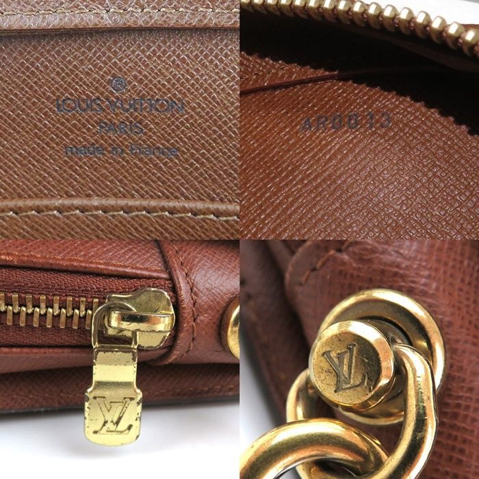 新生活応援!大特価? LOUIS VUITTON ルイヴィトン オルセー モノグラム セカンドバッグ クラッチバッグ PVCｘレザーフランス製 rk10145