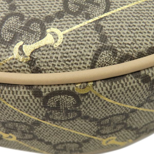 ベージュ ゴールド金具