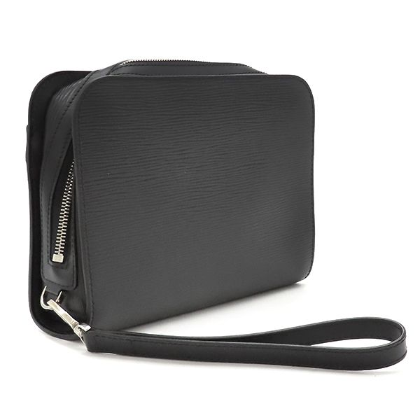ルイヴィトン LOUIS VUITTON セカンドバッグ オシュ エピレザー ノワール シルバー金具 黒 クラッチバッグ M59362 SN0112 保存袋