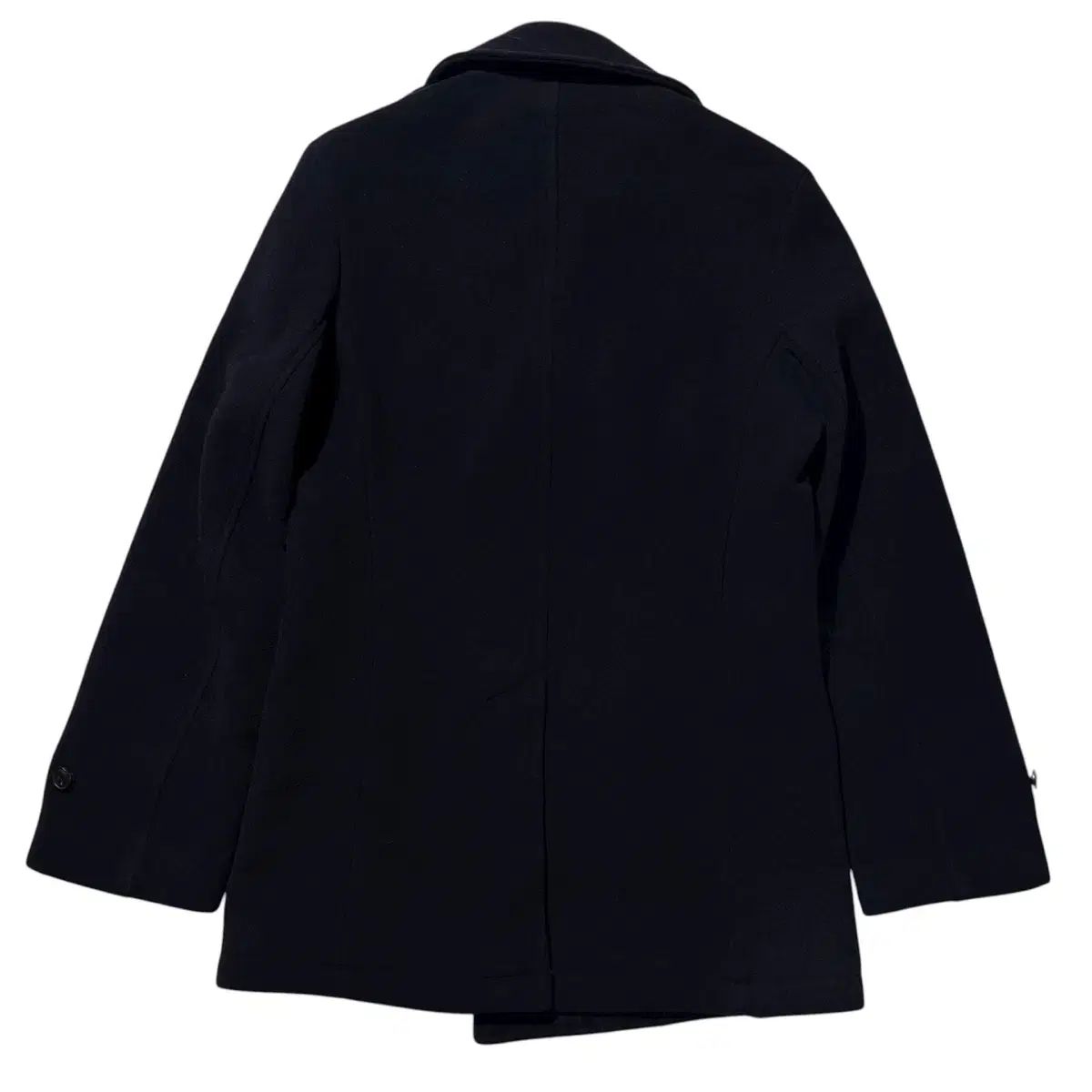 M ポロラルフローレン ウール ダブル ピーコート ネイビー