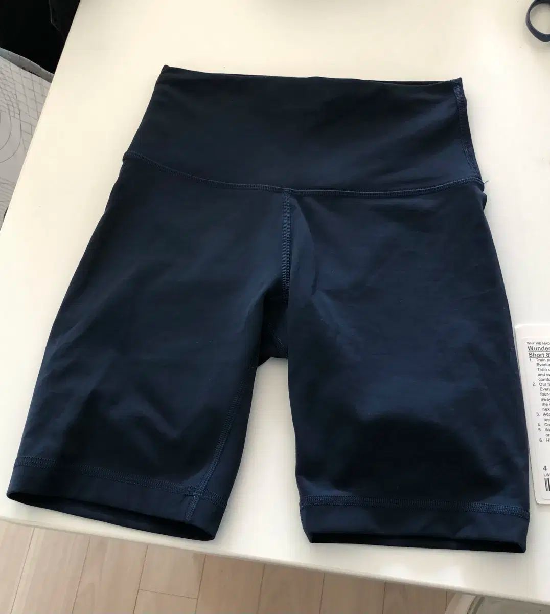 lululemon ワンダー黒鉄のミステリートレイン ショーツ レギンス 8インチ