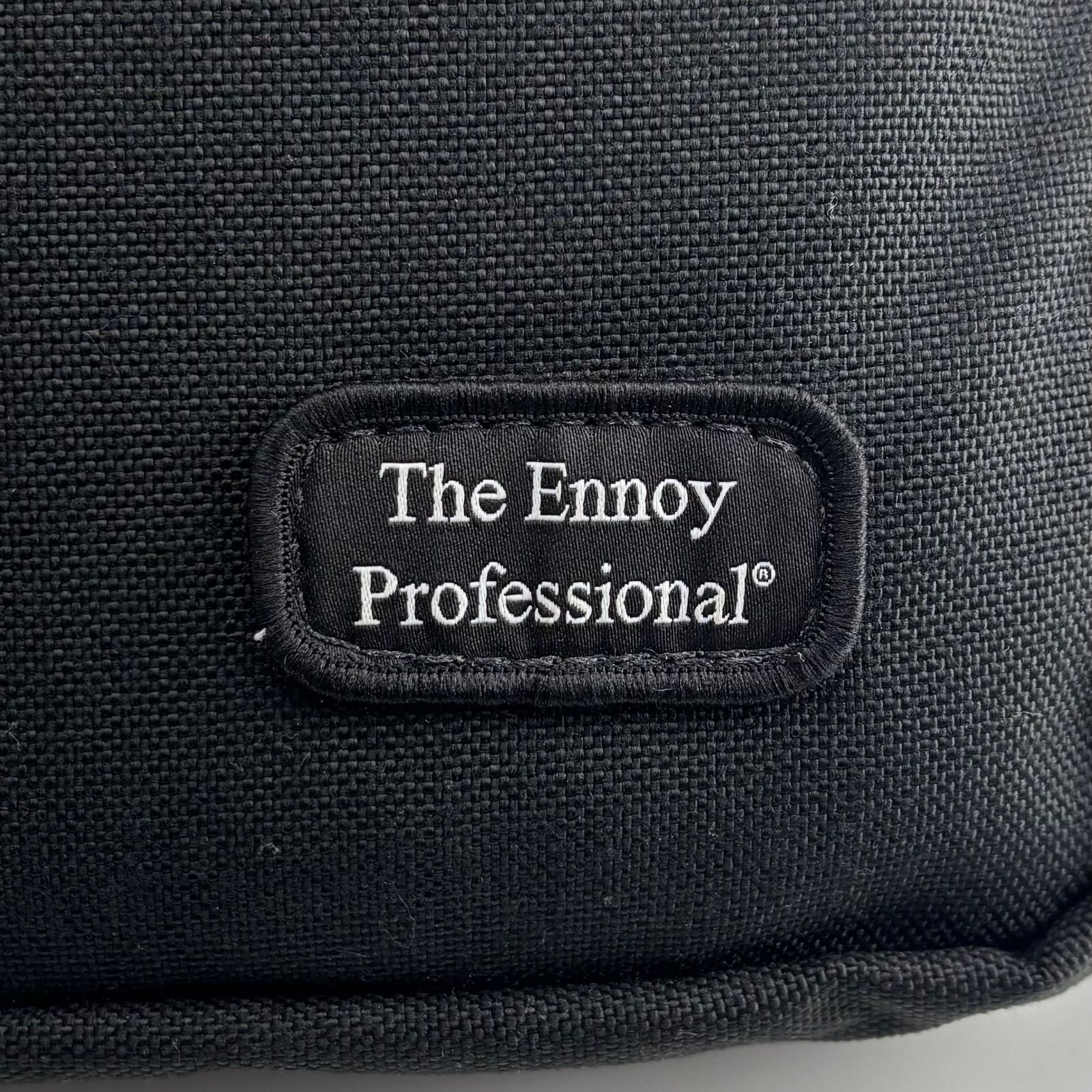 極美品 ENNOY SHOULDER POUCH BLACK エンノイ ショルダーポーチ 