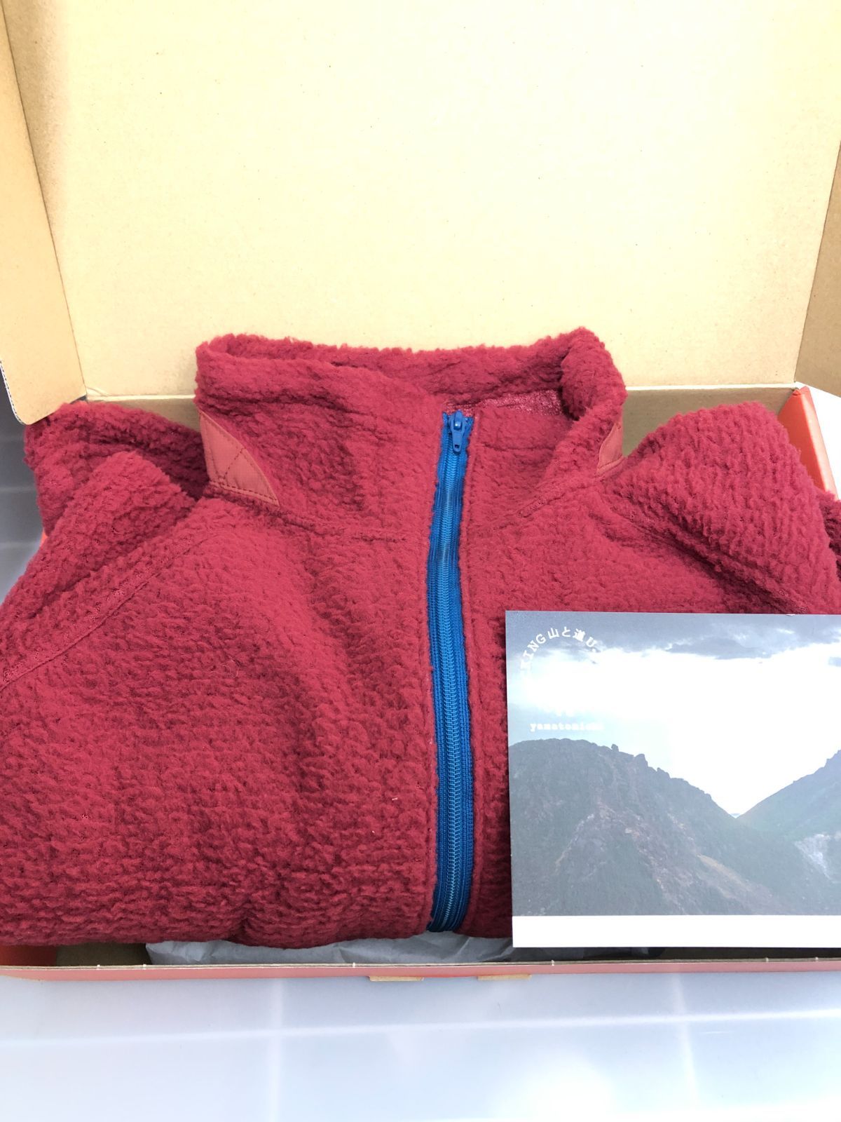 071140 山と道 active pullover アクティブ プルオーバー ハーフジップ L バーガンディ 24-1