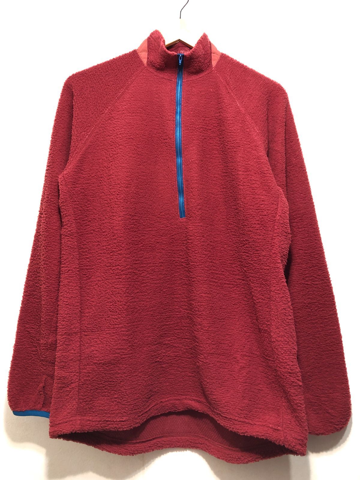 071140 山と道 active pullover アクティブ プルオーバー ハーフジップ L バーガンディ 24-1