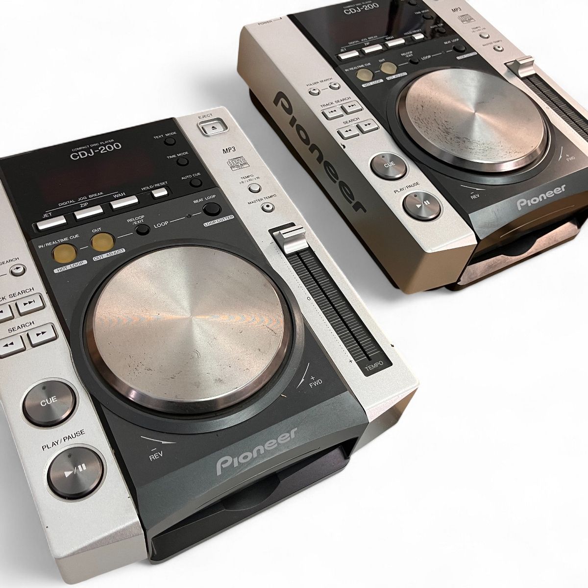 Pioneer CDJ-200 DJ用 CDプレイヤー 2005年製 音響機材 2点セット Z10529514