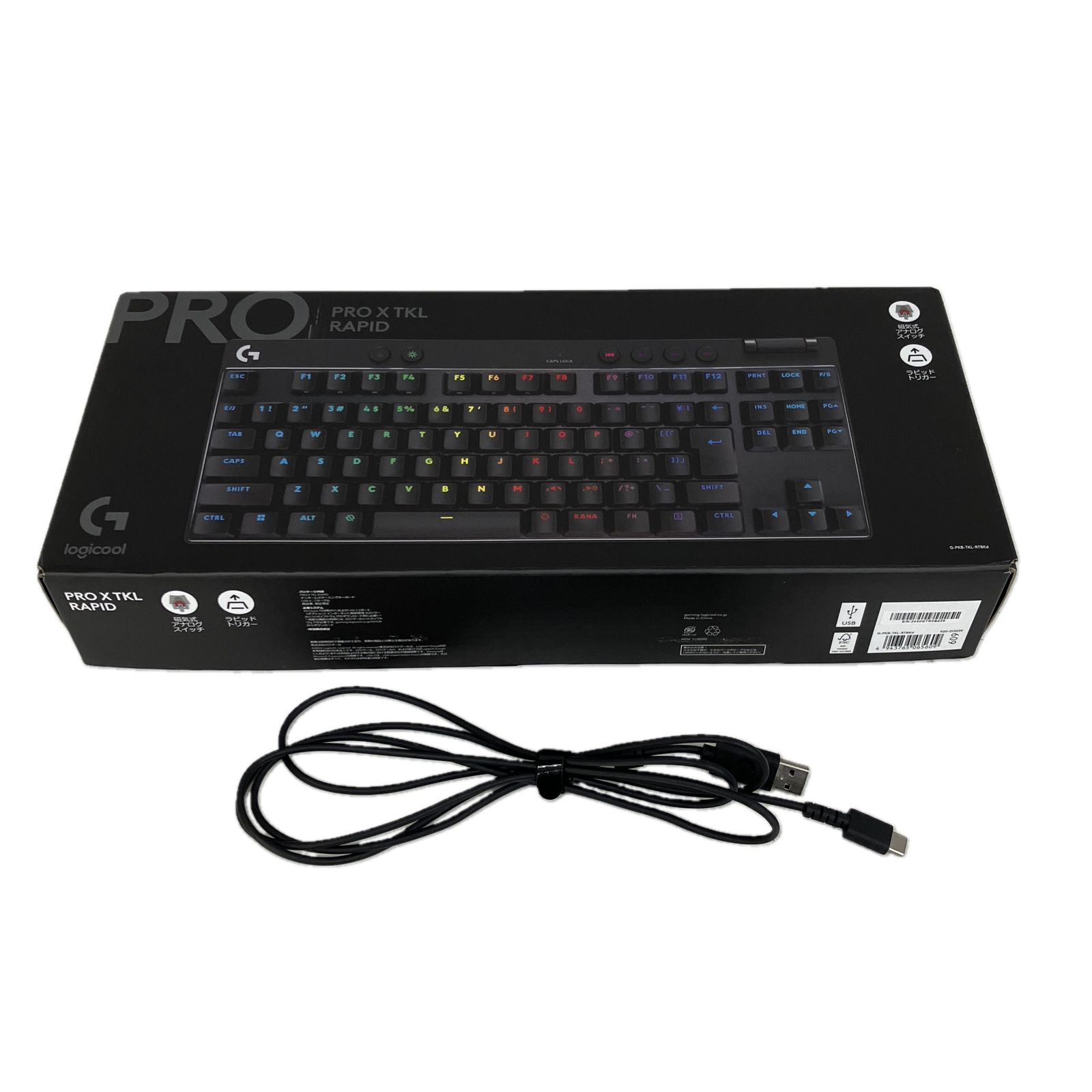 logicool YU0090 PRO X TKL RAPID ANALOG ゲーミングキーボード カスタム S10568869