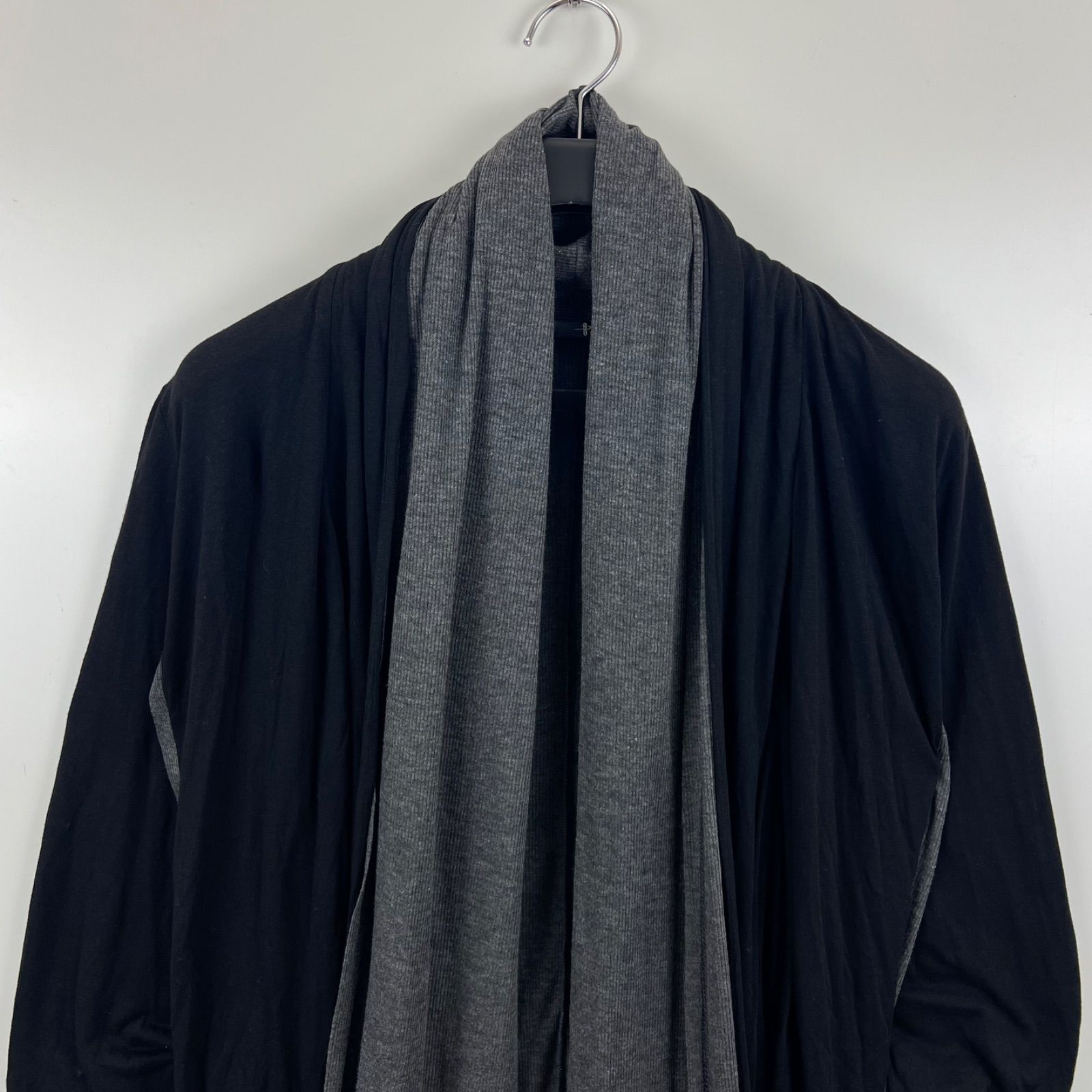NO ID y2k archive drape cardigan 1 ノーアイディー ドレープラップ
