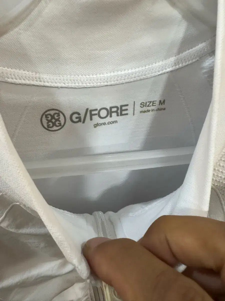 白 レディース ジップアップ アウター G FORE