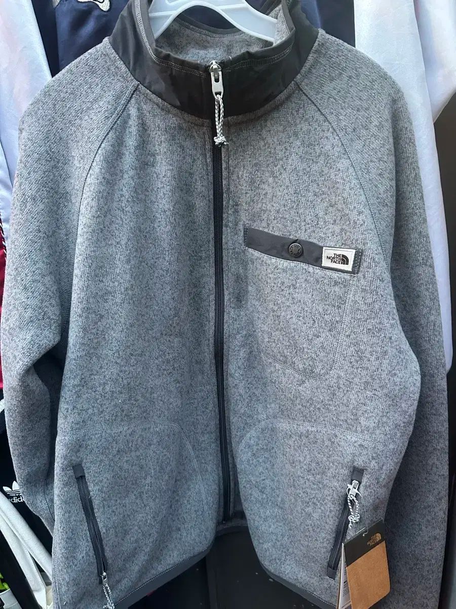 THE NORTH FACE ザノースフェイス フルジップアップ グレー