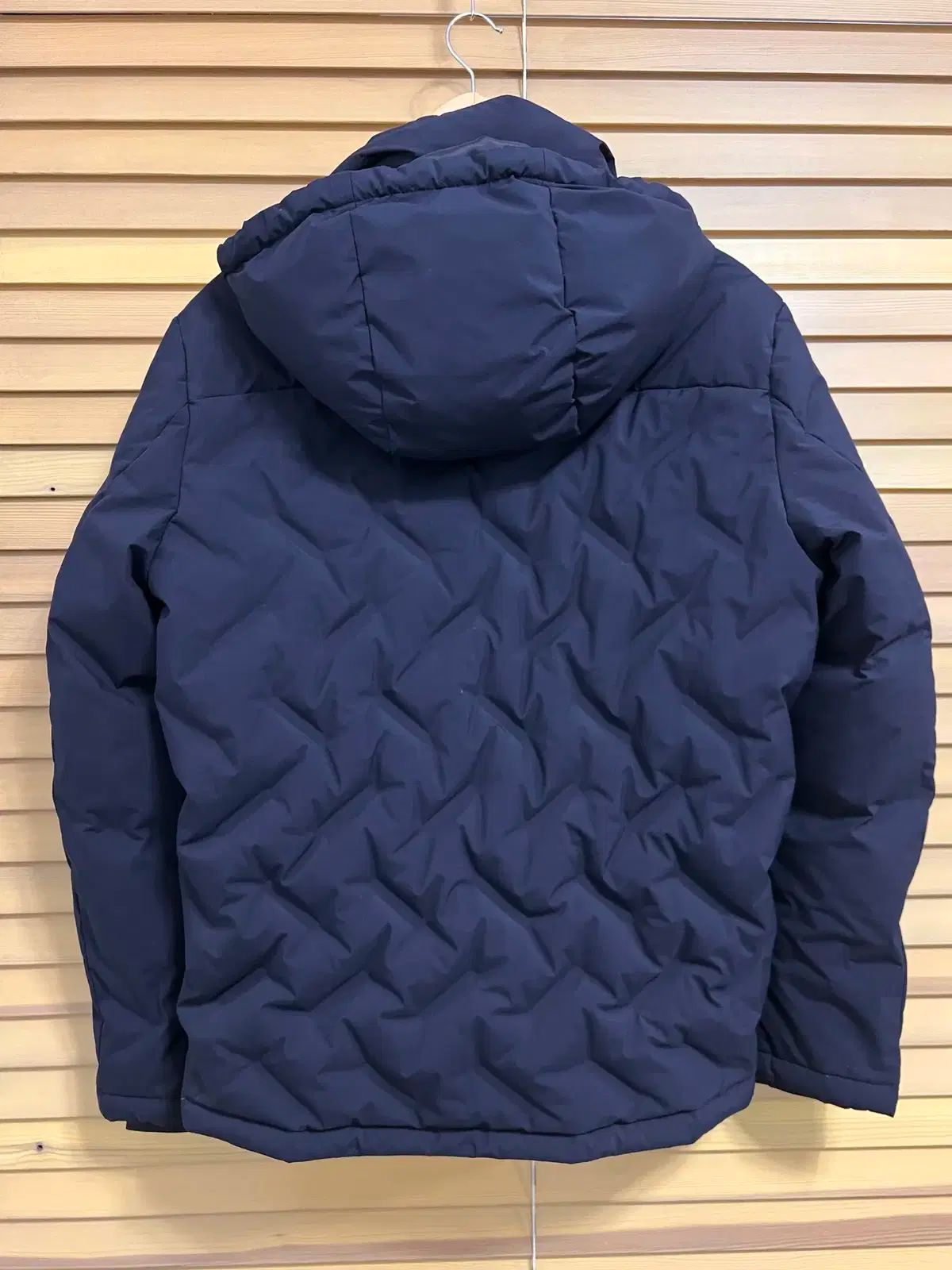 モンベル メンズ ブラック グースダウン ダウンジャケット フード付き 100