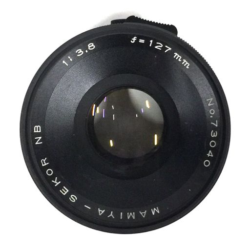 MAMIYA マミヤ SEKOR NB F 3.8 127 中判カメラ RB67シリーズ用レンズ 動作 済み