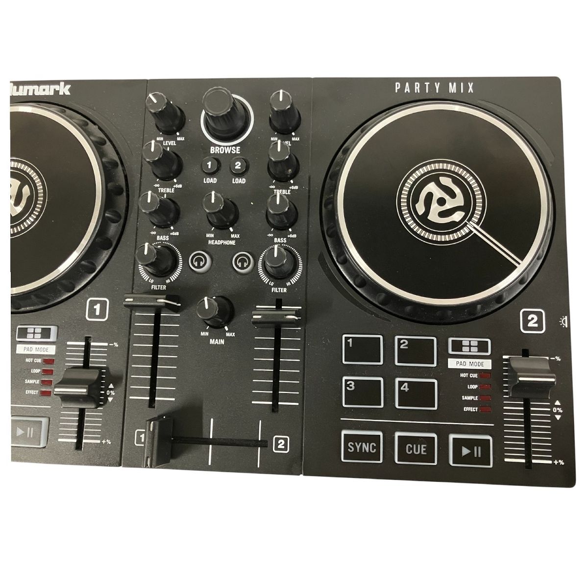  Numark PARTY MIX DJコントローラー DJ機器 音響機材 その他 オーディオ機器