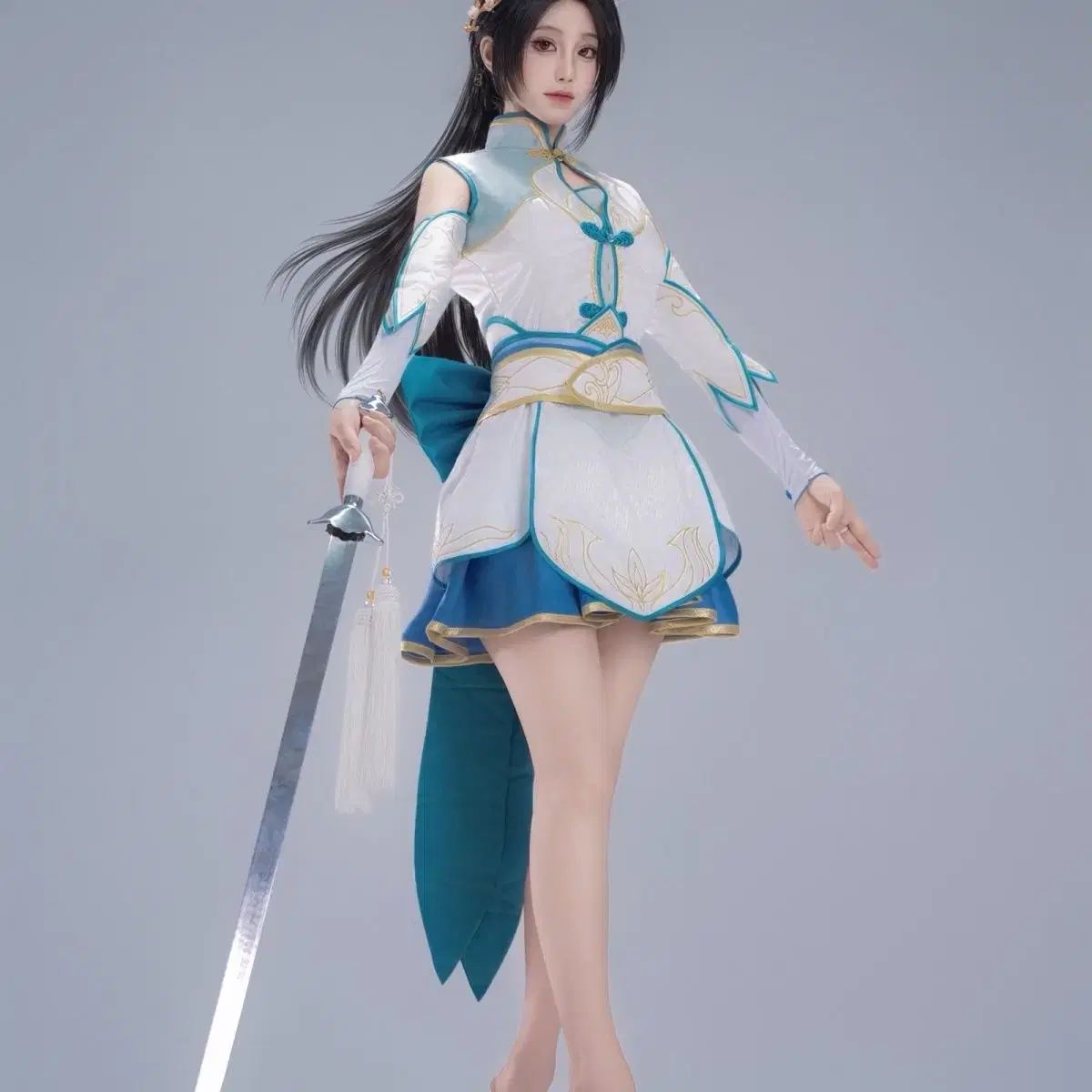 トゥファチャンコン コスチューム ナラン ニコニコ 刺繍 コスプレ 時代劇