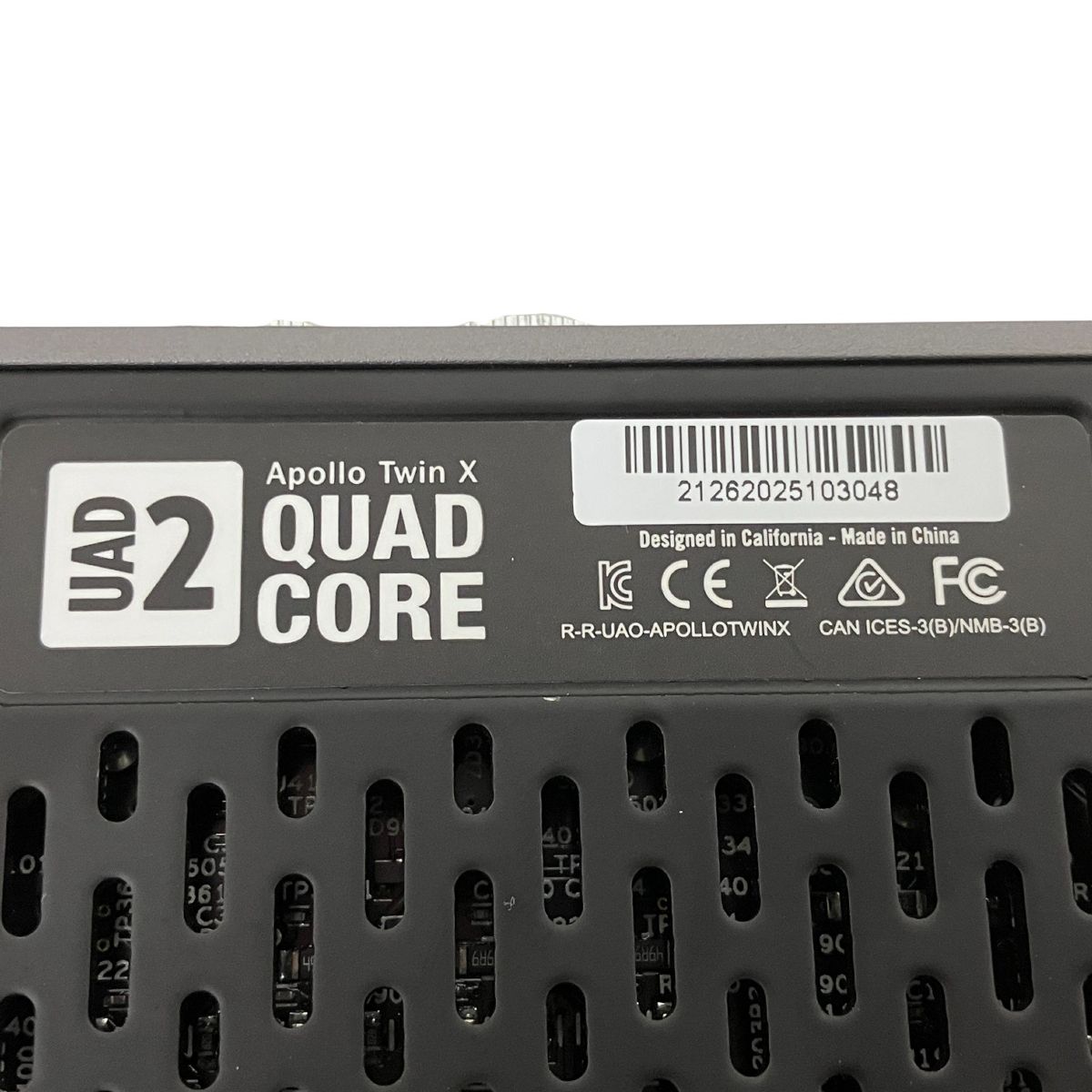 Universal Audio Apollo Twin X QUAD オーディオインターフェイス Thunderbolt 3 UAD 2 搭載 音響機材 T10553984 WWW_TRAVELLANDINDIA_COM