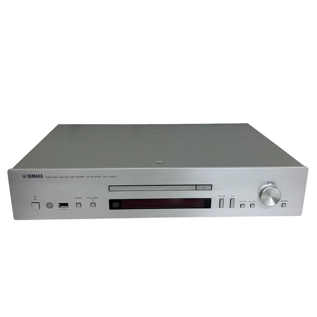 YAMAHA CD-N500 ネットワークCDプレーヤー 2012年製 HiFiオーディオ CD再生 DLNA ネットラジオ対応 音響機材 T10546438