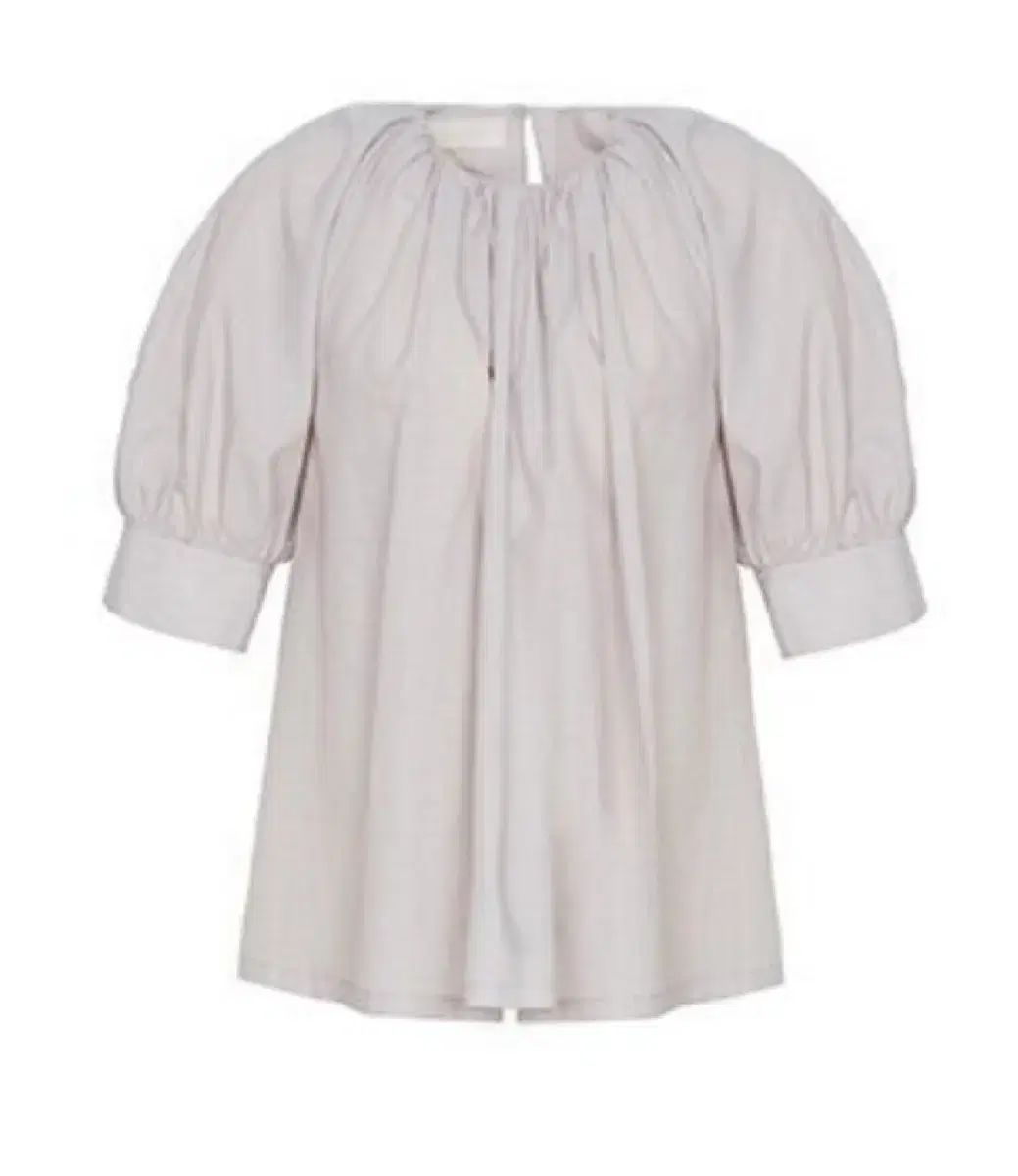 フロントロウ ボリューム シアリング ブラウス