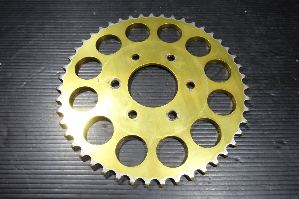 AFAM リアスプロケット ゴールド 93806-47 ダイマグホイール アファム R20251027