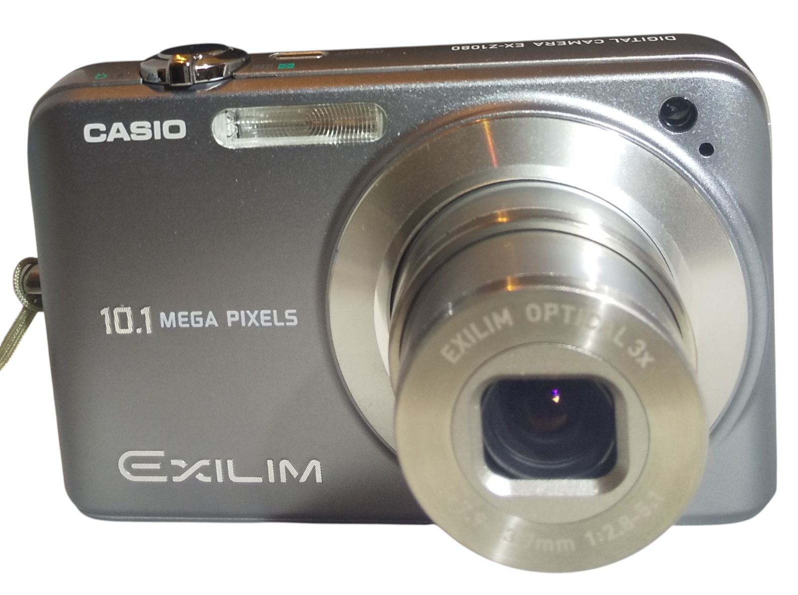 美品】CASIO EXILIM EX-Z1080 デジカメ オンライン シルバー【箱付】