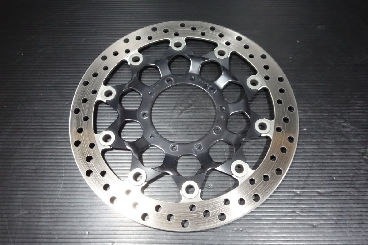 フロント ブレーキ ディスクローター 左右セット 取付け ボルト ネジ ホンダ 純正 残4.4mm VFR1200F-DCT SC63 R20251027