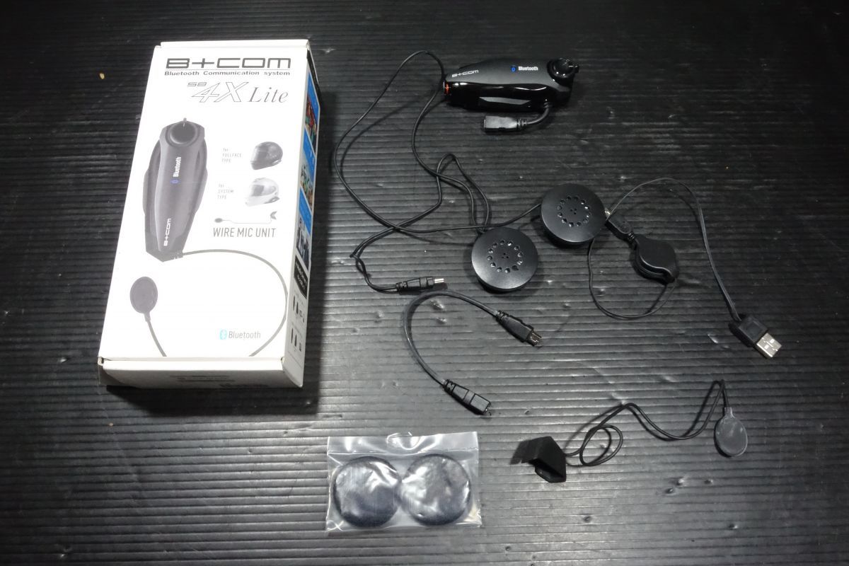 SYGN HOUSE ワイヤーマイクユニット SB4X Lite 00078558 B COM ビーコム サインハウス インカム オートバイ ツーリング バイク R20251027