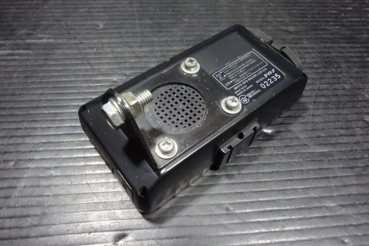 MOTO GPS RADAR LCD3.0 94420 レーダー 探知器 オートバイ バイク コムテック DAYTONA COMTEC R20251027 LAWEED_CL