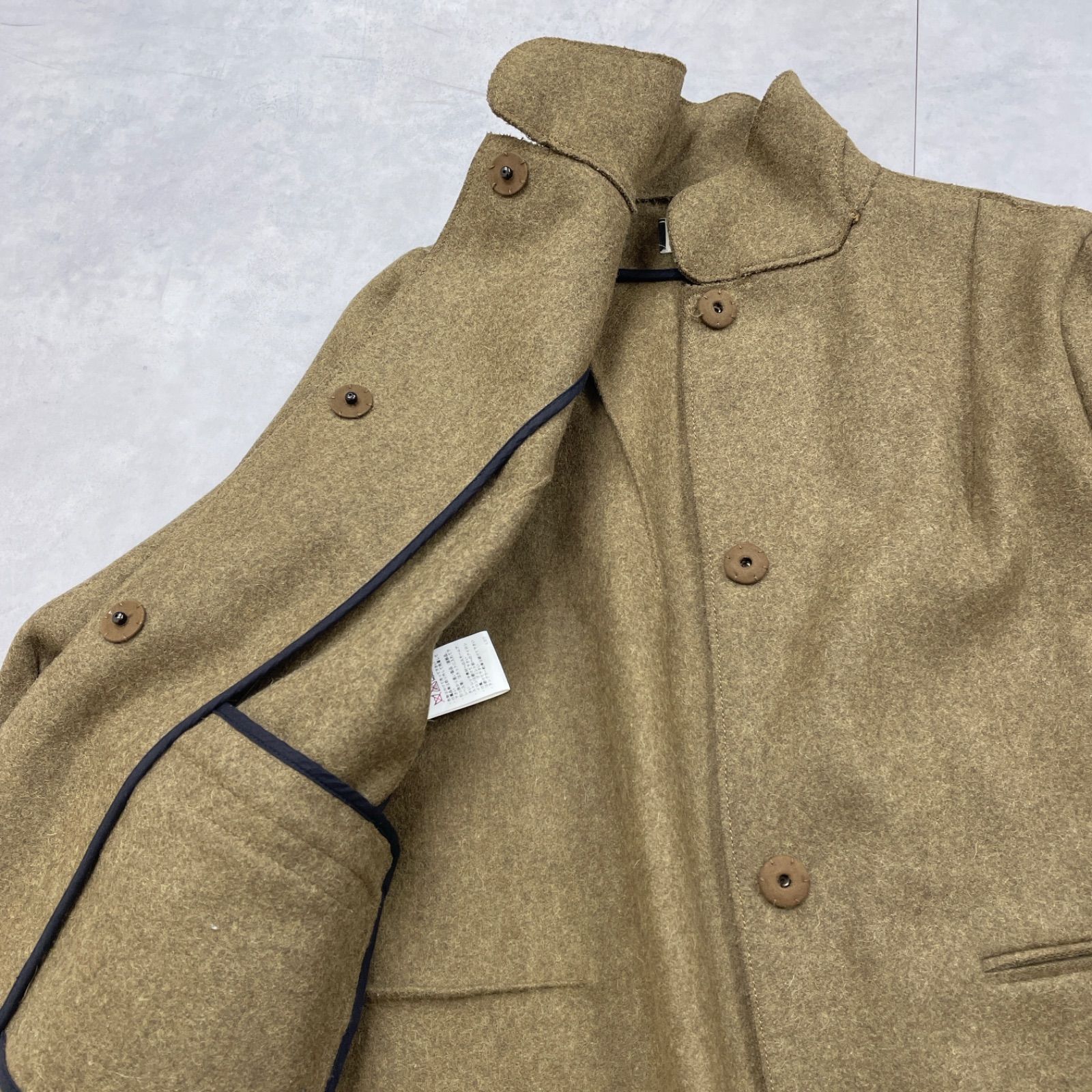 MARNI マルニ ショートコート ジャケット ボリュームスリーブ アルパカ