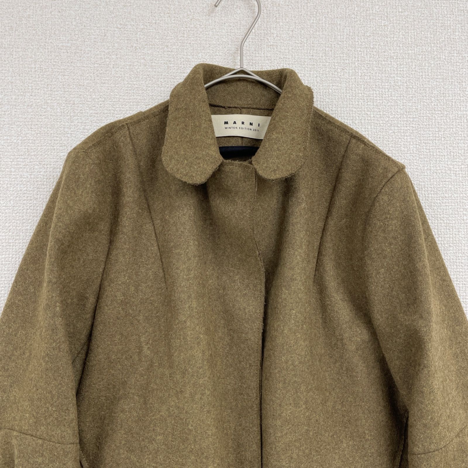 marni マルニ　ショートコート　ジャケット MARNI マルニ ショートコート ジャケット ボリュームスリーブ アルパカ