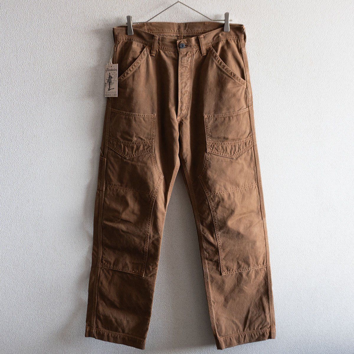美品】FREEWHEELERS UNION SPECIAL OVERALLS【DERRICKMAN DUCK】32×32 
