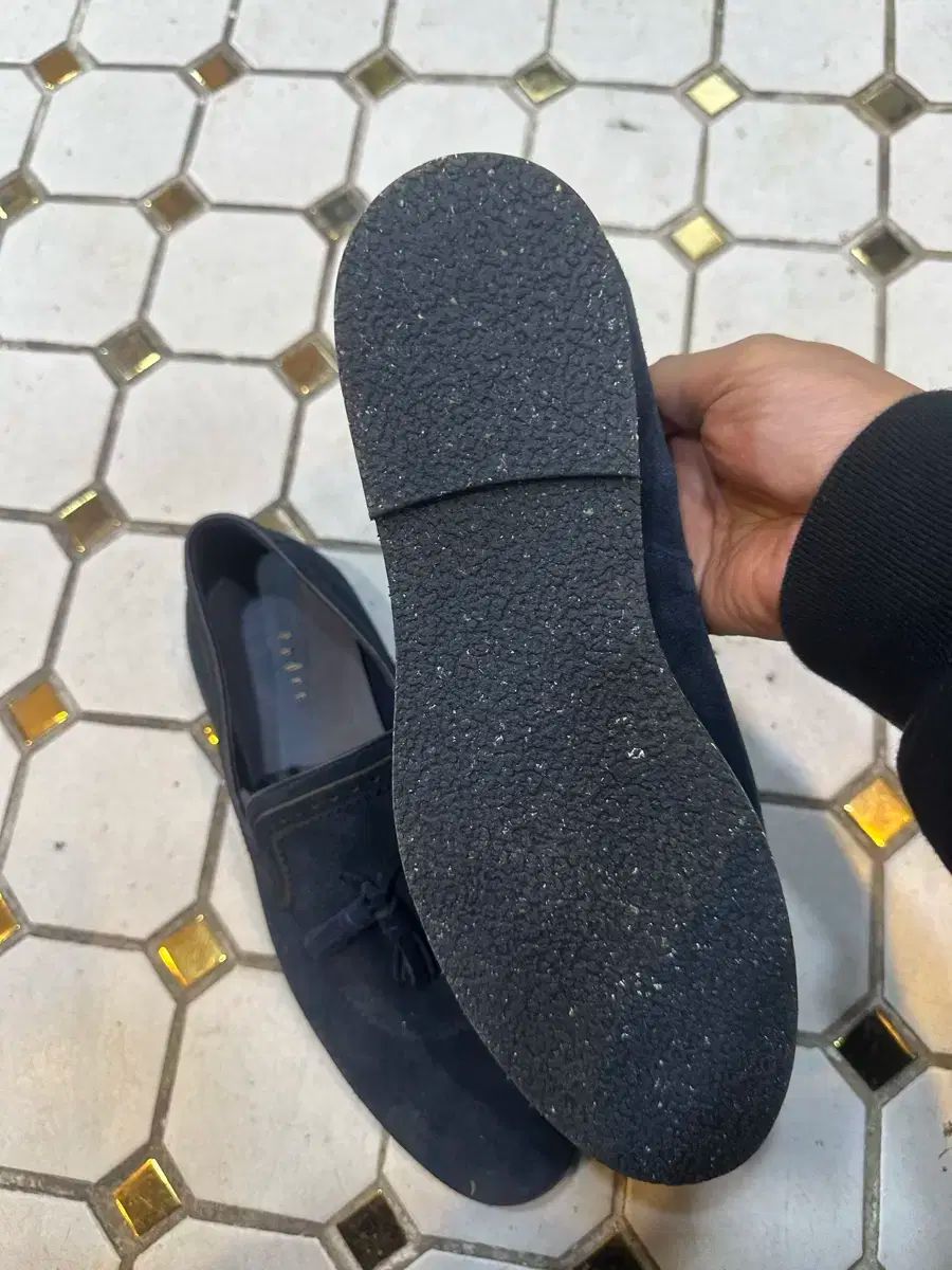  ペドロ スウェード タッセル ローファー ネイビー ローファー ブーツ 革靴