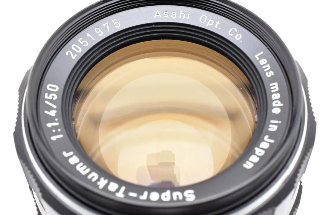 黄変なし Super Takumar 50 mm F 1 4 フード付 C 110