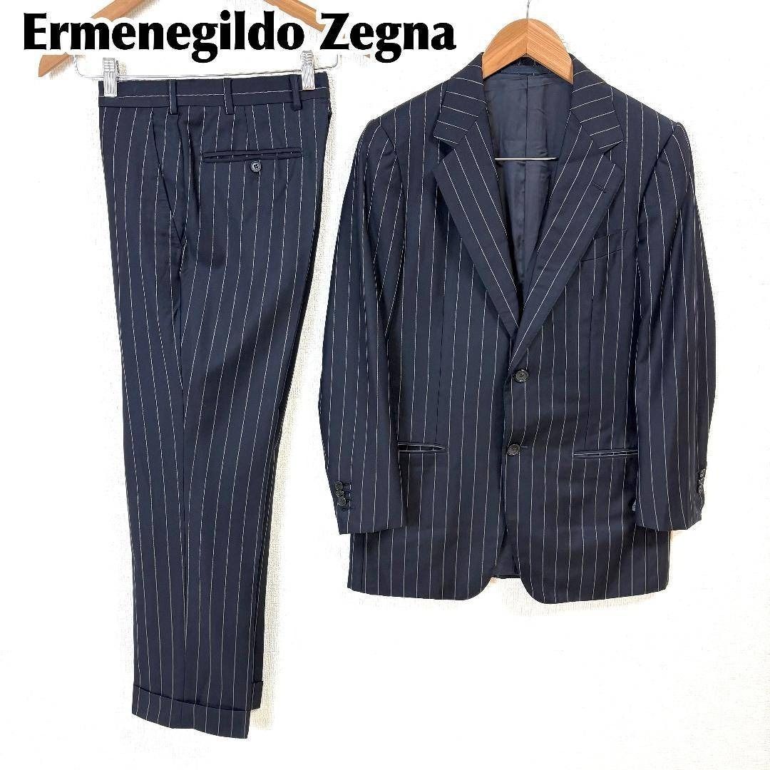 Ermenegildo Zegna スーツセットアップ 44C ネイビー ST