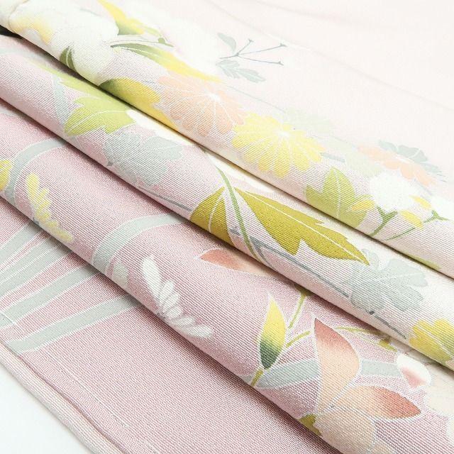 手描き友禅 牡丹