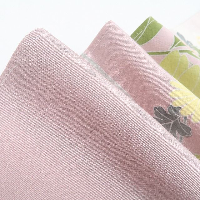 ❁tomihisa❁ 手描き友禅 牡丹 着物 正絹 振り向けばそこに心射止める花の眼差し 仕付け糸付 トールサイズ 訪問着 5532