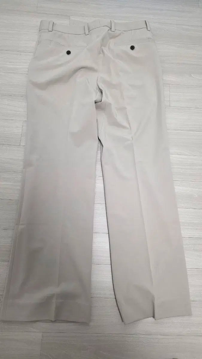 WOOYOUNGMI ウーヨンミ ワイドスラックス ベージュ 48サイズ