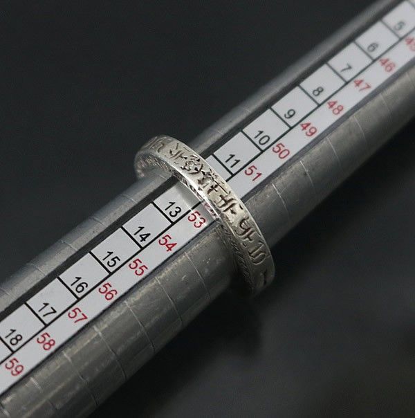 CHROME HEARTS 銀座店 クロムハーツ スペーサーリング 3mm FUCK YOU 2P ダイヤ 指輪 メンズ シルバー SV925 約12号 100903 WWW_SHINETEETH_COM