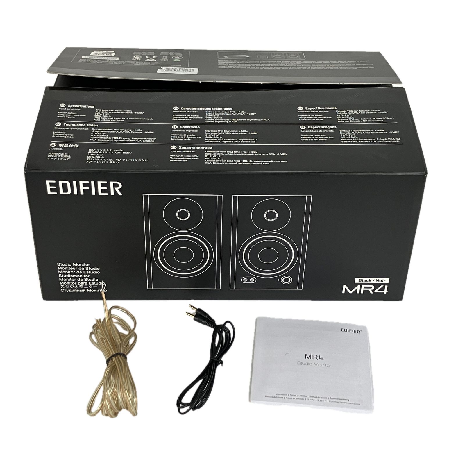 Edifier MR4 EDF100024 スタジオモニタースピーカー PC Y10571180