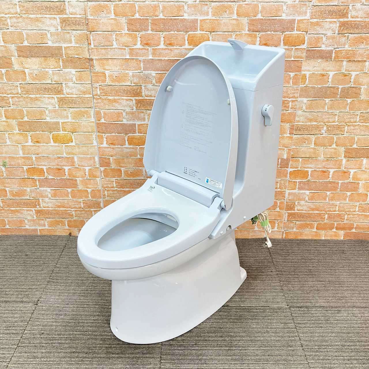 品 INAX イナックス ベーシアB トイレ洋式便器 床下排水 BC-B10SU 排水芯200mm とウォシュレット一体型タンク DT-B282U のセット BB7 ブルーグレー 21J100602