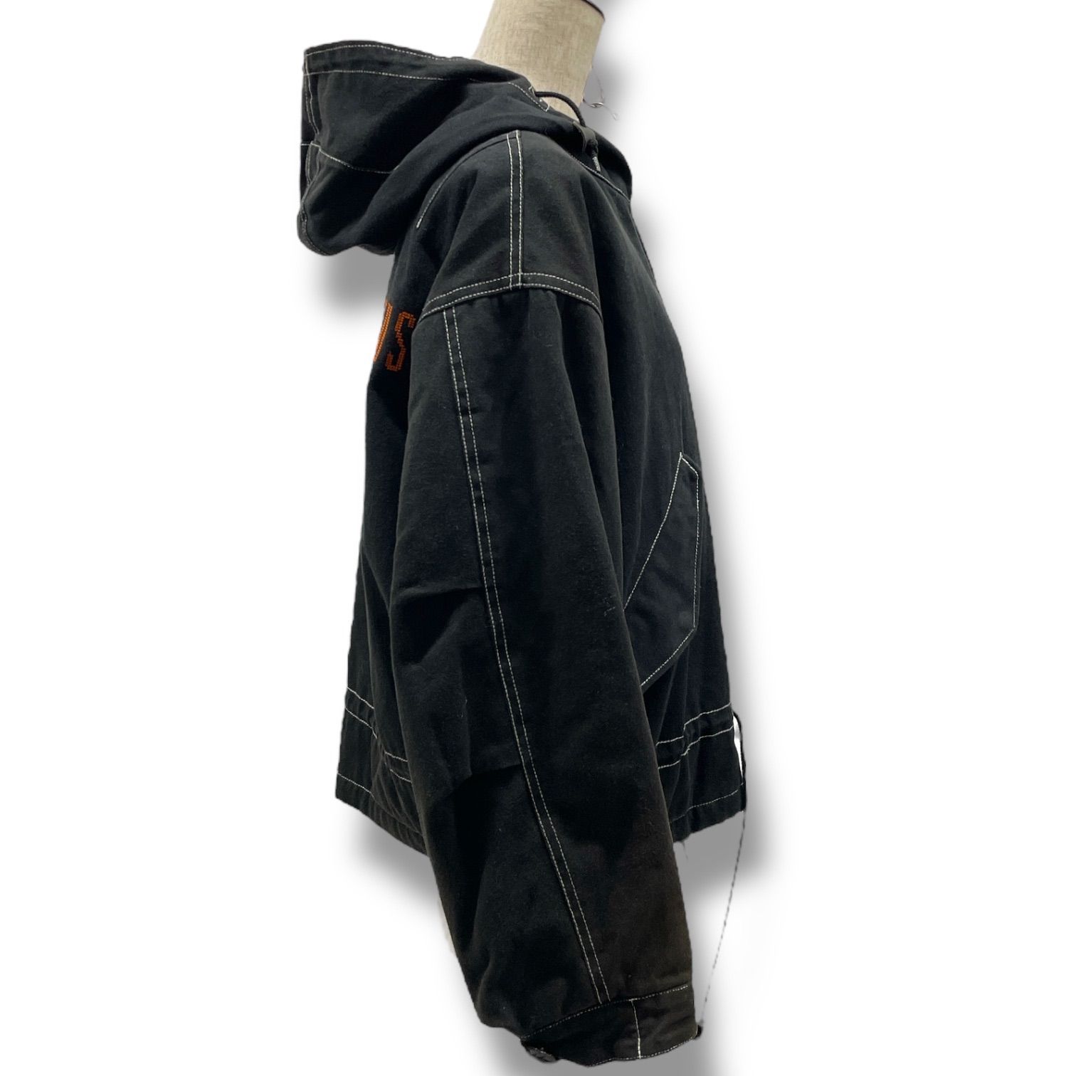 PINKHOUSE フード付中綿入スタジャン黒ウサギ刺繍ワッペン付 ヴィンテージ フードワッペンスタジャン – WEGO ONLINE STORE