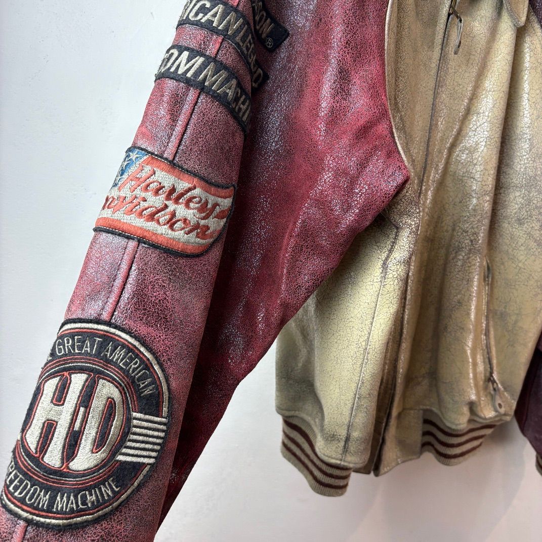 ハーレーダビッドソン レザースタジャン